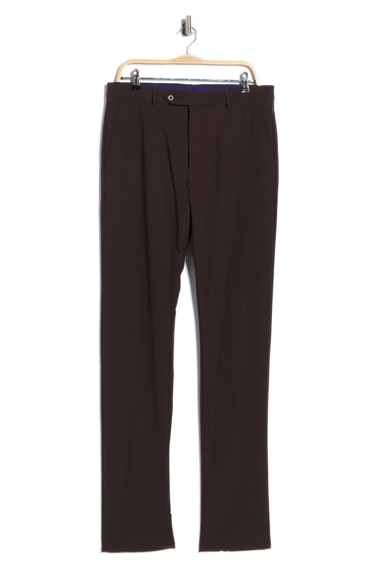 Noah Activewear Trousers, Alternate, color, DARK BROWN