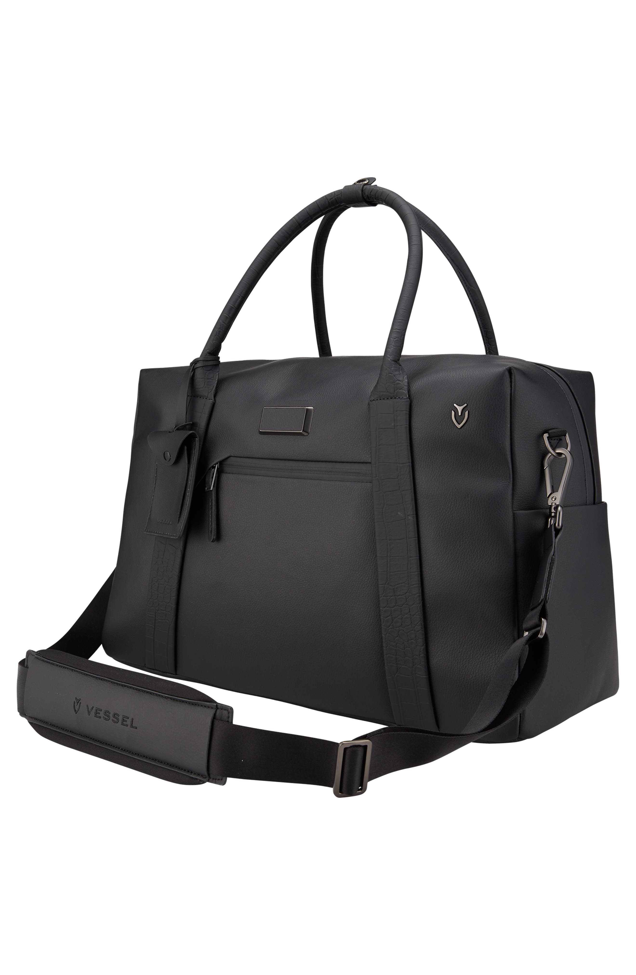 Vessel Signature 2.0 Faux Leather Duffle Bag, Alternate, color, 
