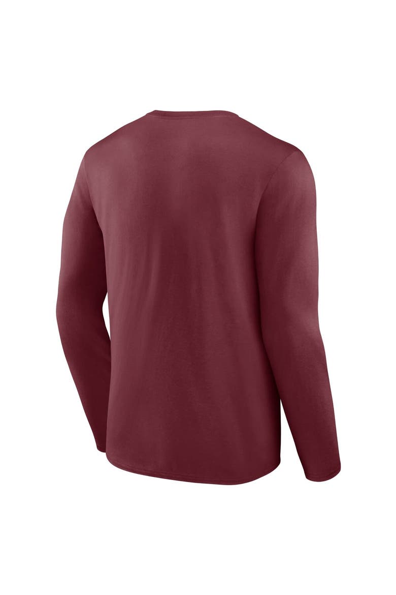 Men's Fanatics Branded Maroon Minnesota Golden Gophers Distressed Arch Over Logo Long Sleeve T-Shirt, Alternate, color, Maroon