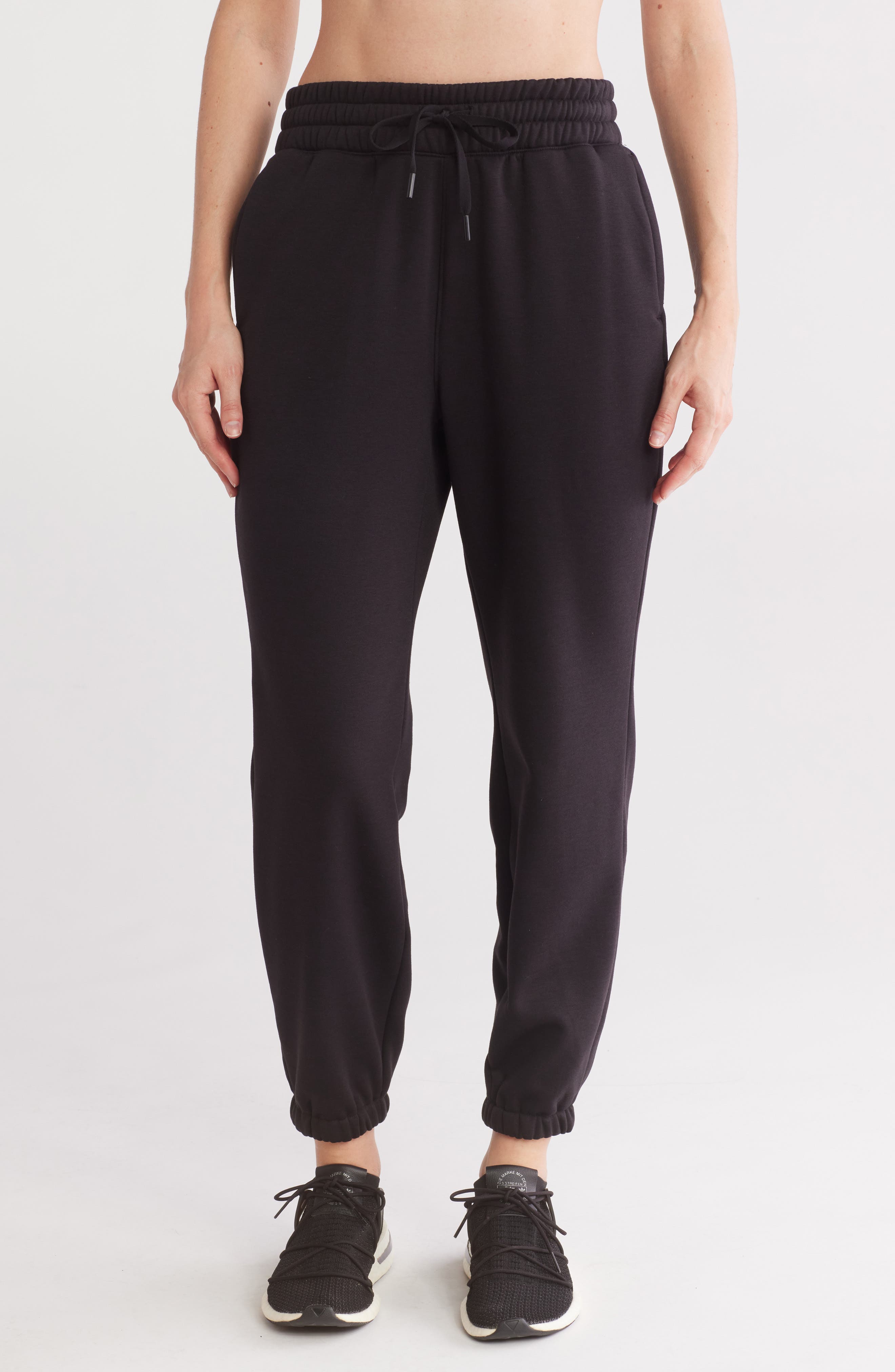 90 DEGREE BY REFLEX Boston Scuba Knit Fleece Joggers