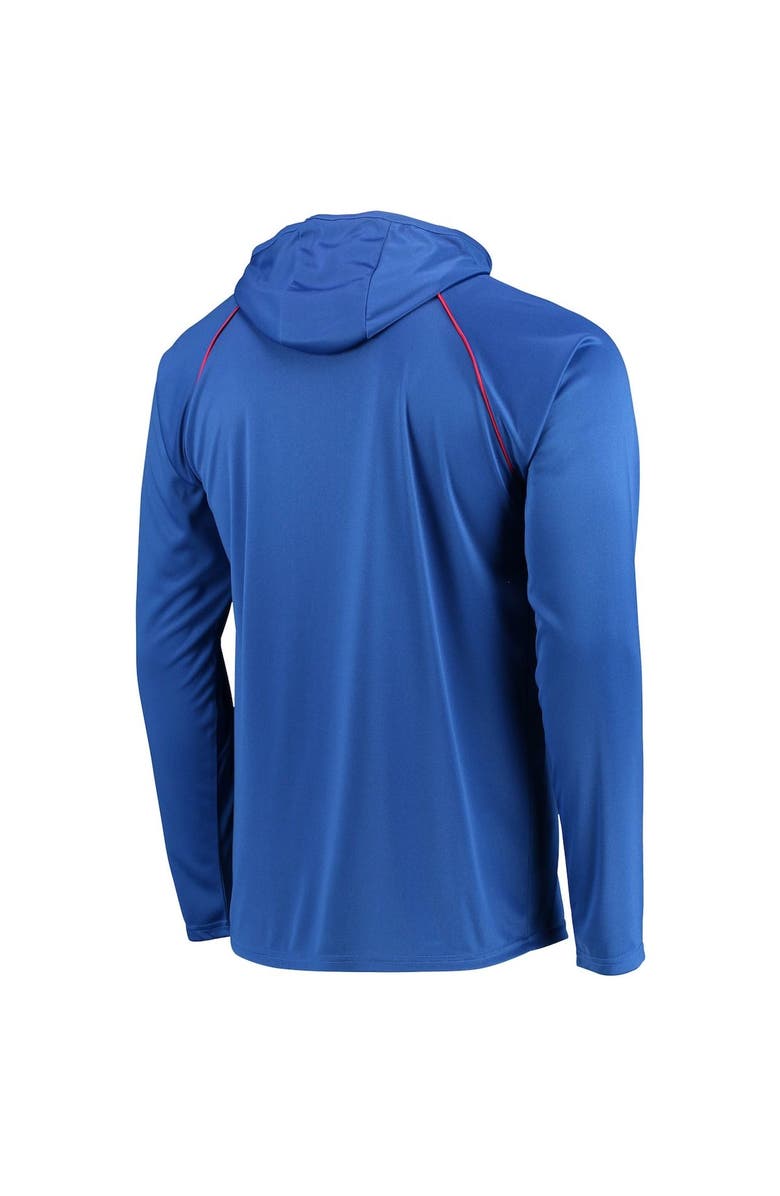 STARTER Men's Starter Royal Buffalo Bills Raglan Long Sleeve Hoodie T-Shirt, Alternate, color, Royal