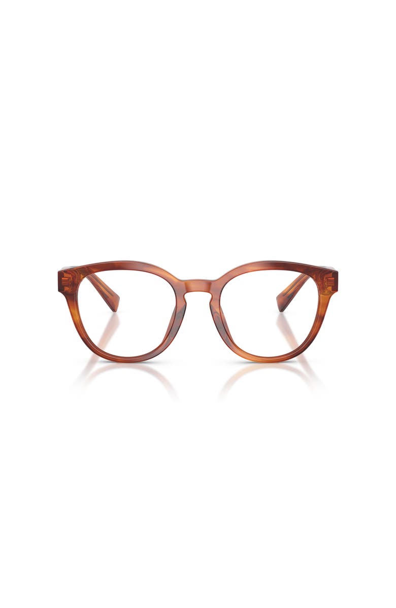 Dolce&Gabbana 50mm Phantos optical glasses, Alternate, color, Brown