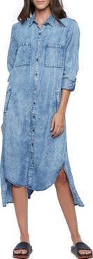 Wash Lab Denim Denim Chill Out Shirtdress