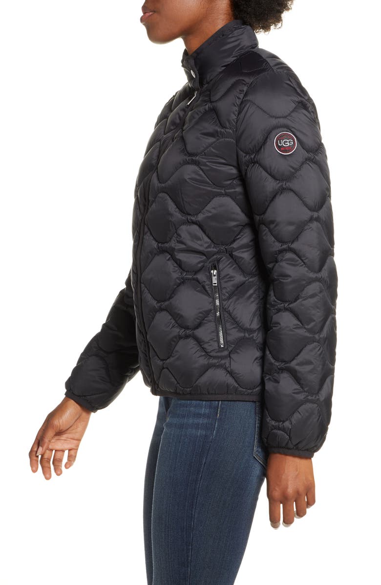 UGG<sup>®</sup> Selda Packable Water Resistant Quilted Jacket, Alternate, color, 