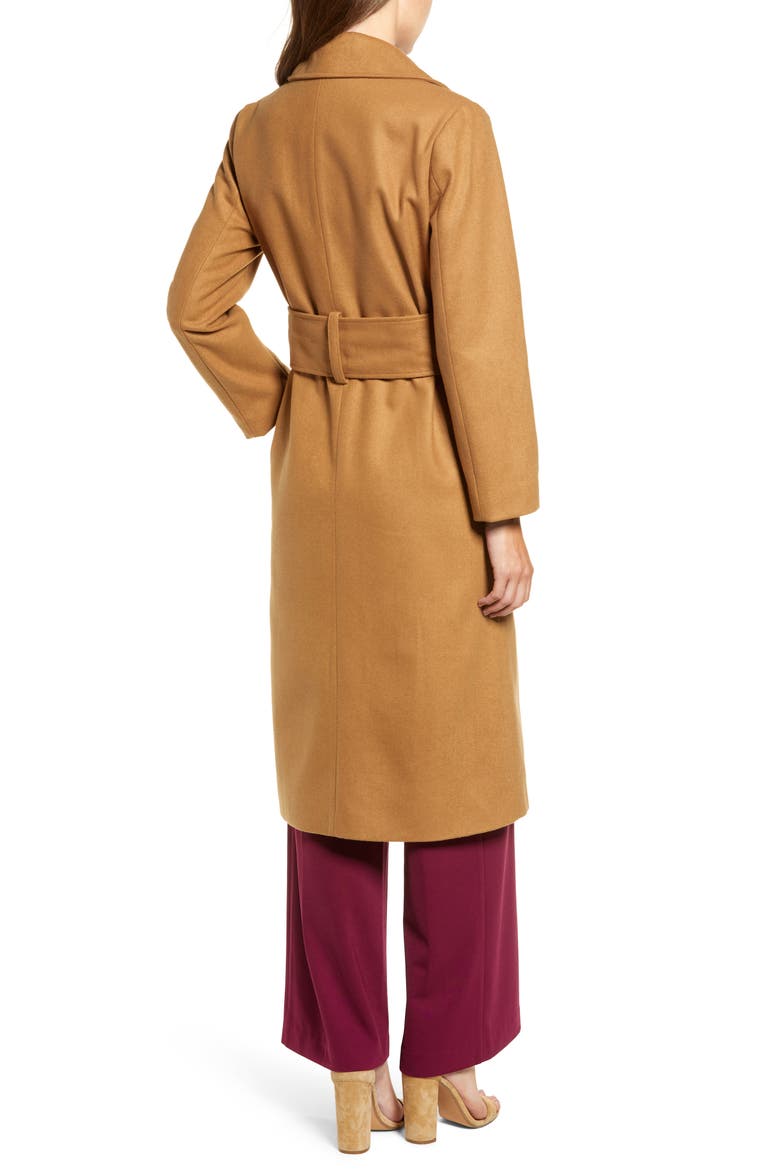 Chriselle Lim Victoria Belted Coat (Nordstrom Exclusive), Alternate, color, CAMEL