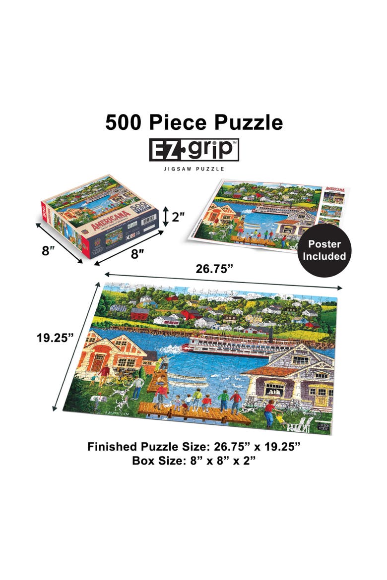 Sweet Summer Memories 500 Piece Puzzle, Alternate, color, Multicolor