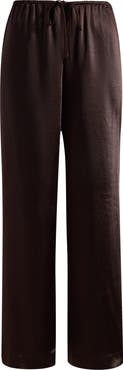 SKIMS Lightweight Satin Straight Leg Pants