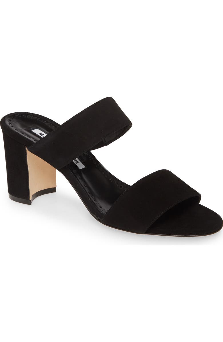 Manolo Blahnik Kalita Strappy Slide Sandal, Main, color,