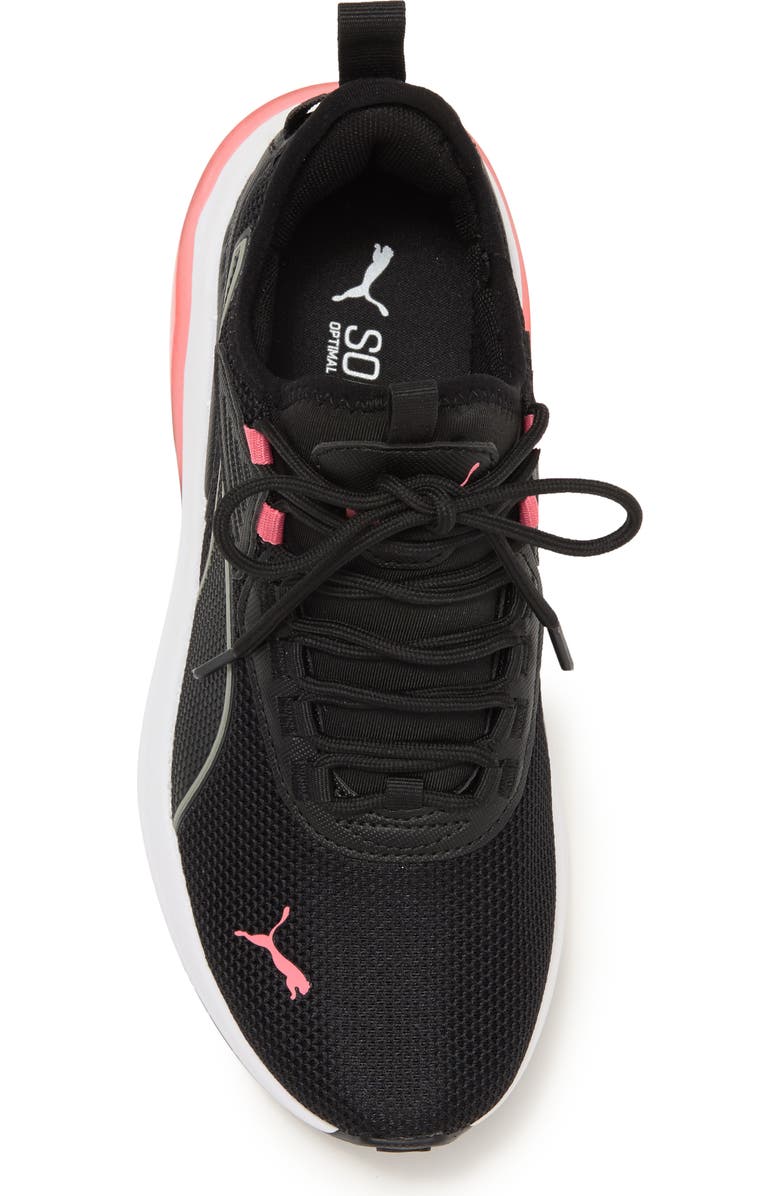 PUMA Amplifier Sneaker, Alternate, color, Puma Black-Passionfruit-White