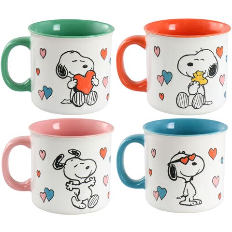 Mothers Love 4 Piece 21 Ounce Camper Mug Set