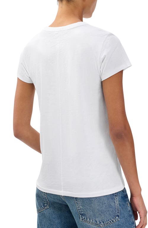 Rag & Bone New York City Cotton Grpahic T-shirt In White