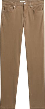 FRAME L'Homme Slim Fit Five-Pocket Twill Pants