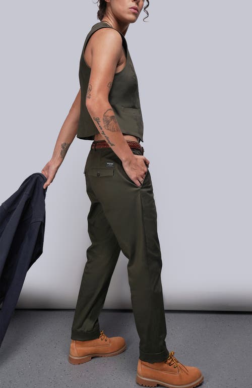 Wildfang The Essential Trouser In Green