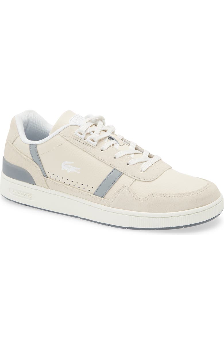 Lacoste T-Clip 124 Sneaker, Main, color, Off White/ Grey