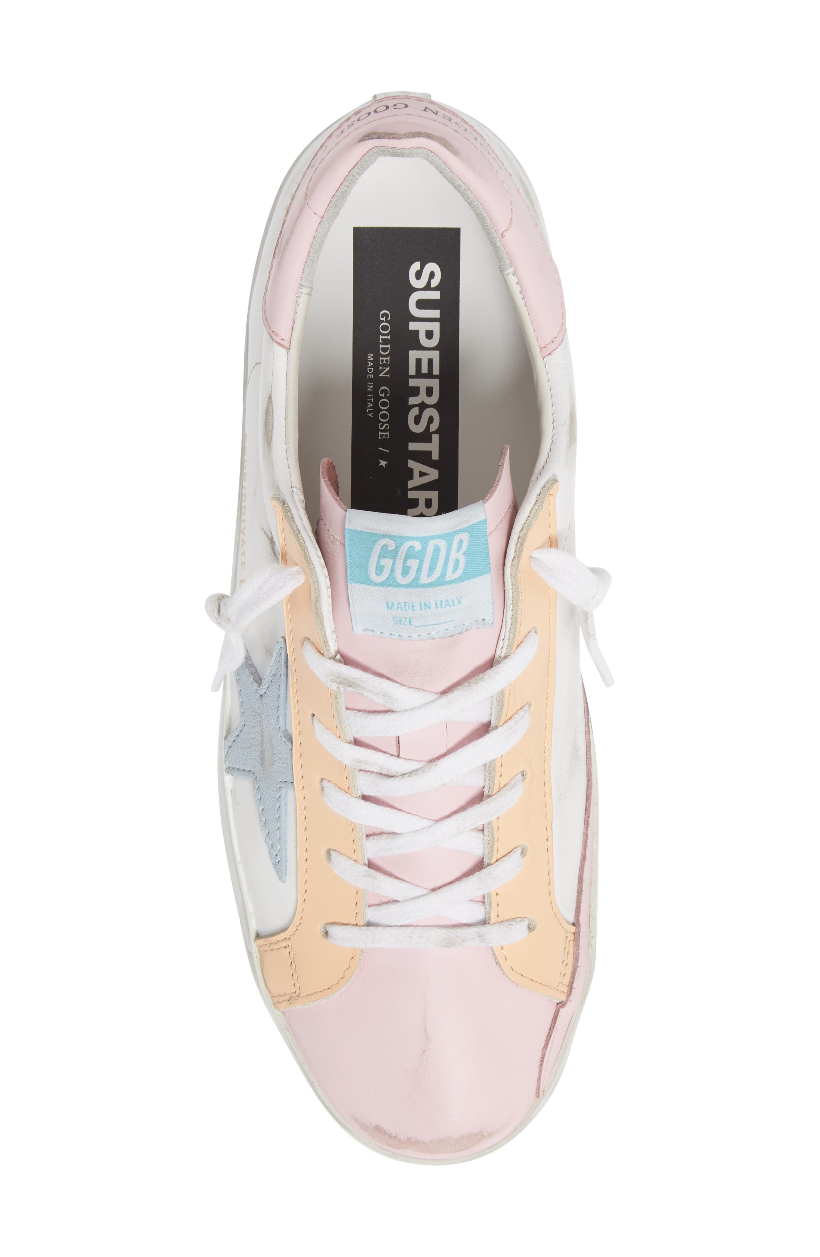 Golden Goose Super-Star Low Top Sneaker, Alternate, color, 
