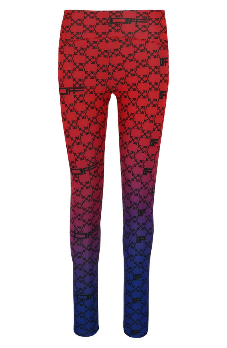 Off-White Athletic Monogram Leggings, Main, color,