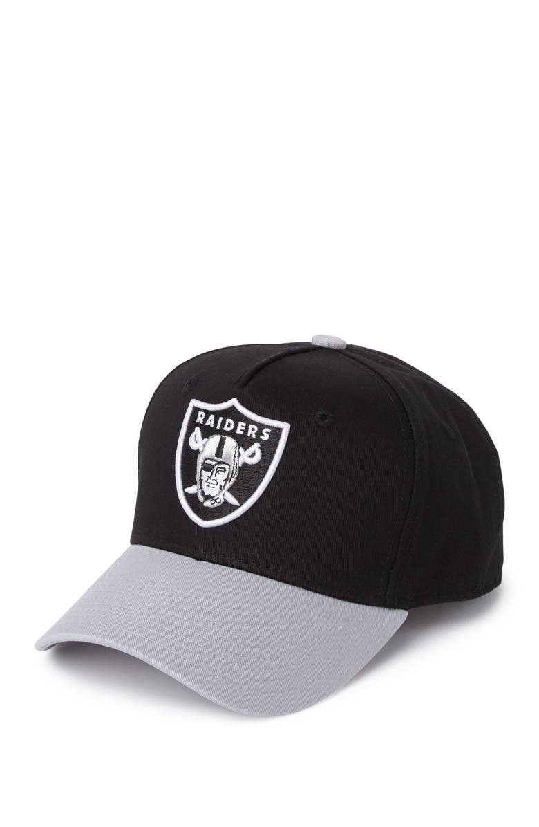 NFL Las Vegas Raiders Snapback Hat, Main, color, 