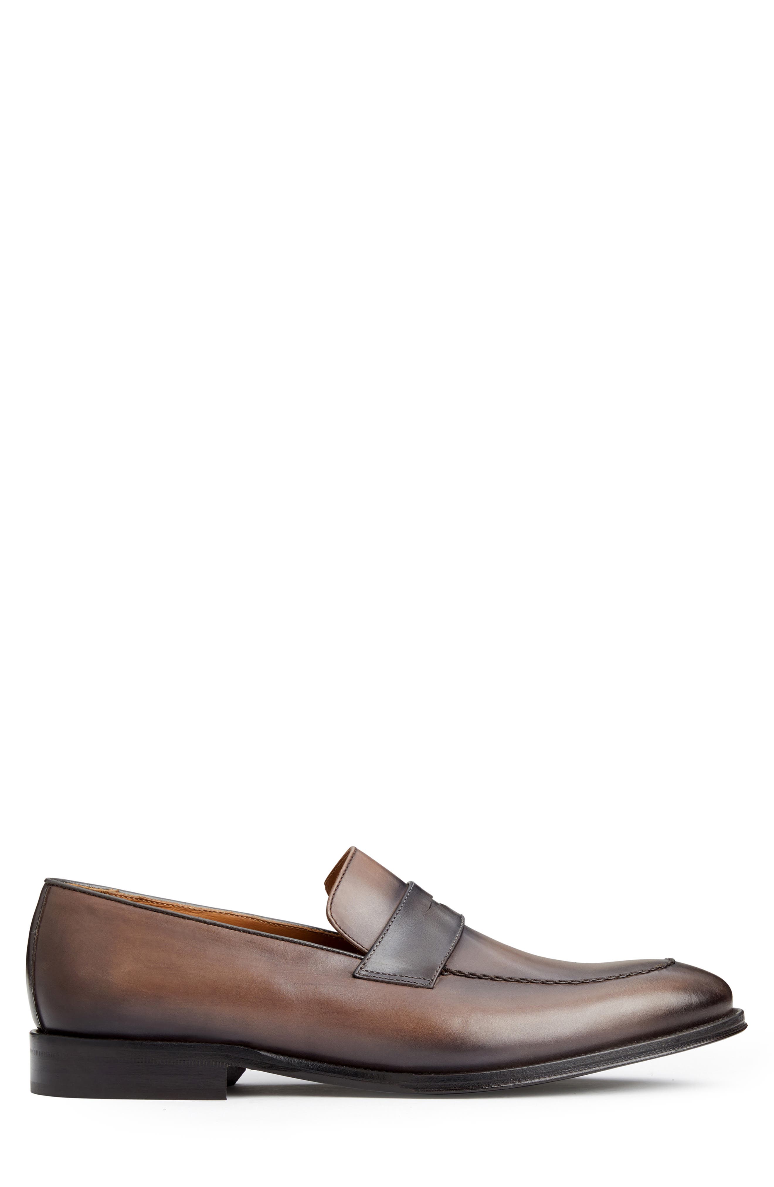 Arezzo Penny Loafer, Alternate, color, TRUFFLE