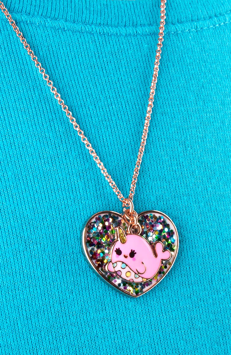 CHARM IT!<sup>®</sup> Narwhal Necklace, Alternate, color, 
