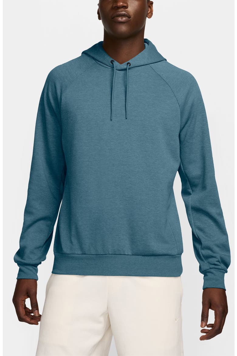 Primary Dri-FIT Hoodie, Main, color, SMOKEY BLUE/ HEATHER