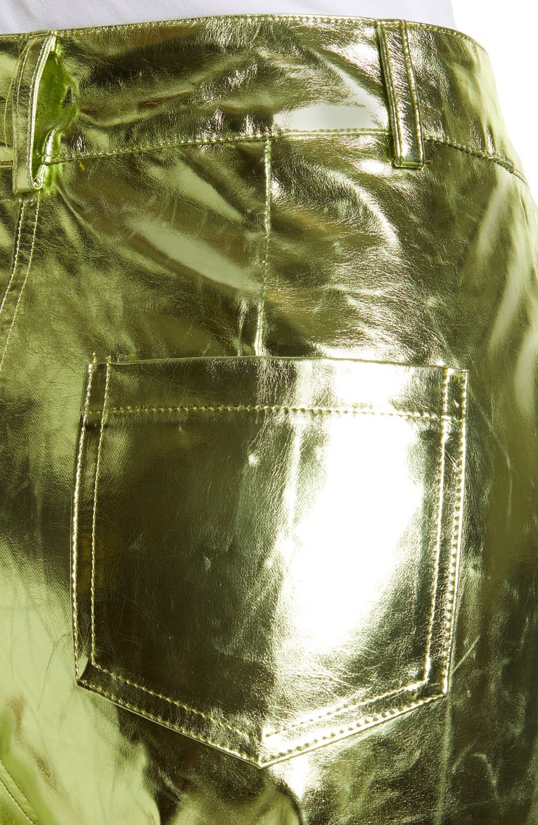 Amy Lynn Shiny Straight Leg Pants | Nordstrom