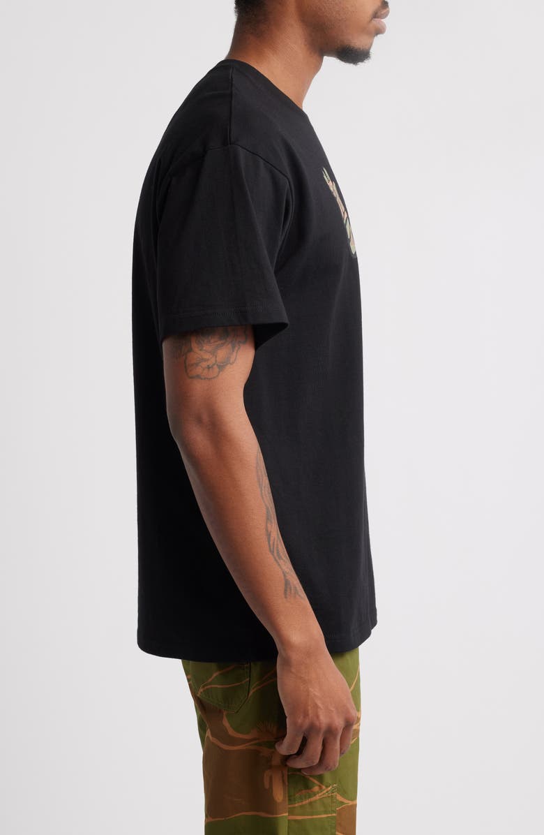 Billionaire Boys Club Astronaut Cotton Graphic T-Shirt, Alternate, color, Black