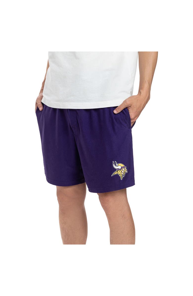 CONCEPTS SPORT Men's Concepts Sport Purple Minnesota Vikings Gauge Jam Two-Pack Shorts Set, Main, color, 