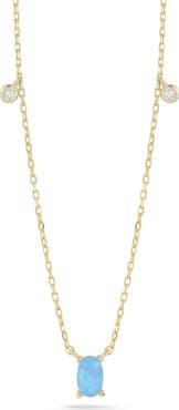 GLAZE JEWELRY Opal Necklace