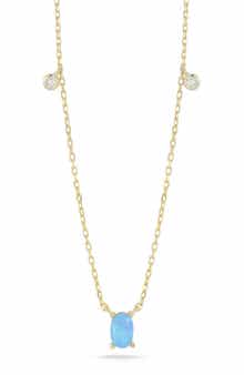 GLAZE JEWELRY Opal Necklace
