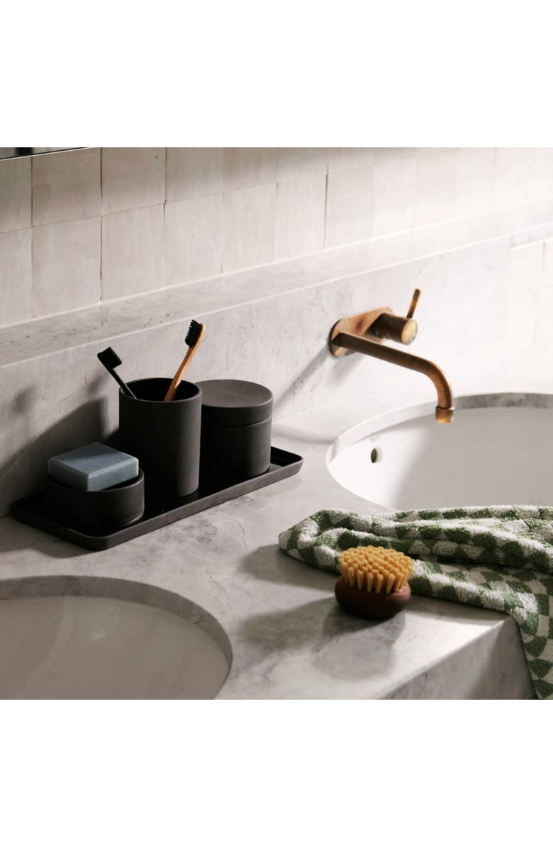 ESKO Sabia Soap Dish - Bathroom Accessories - 10cm x 4cm, Alternate, color, Black