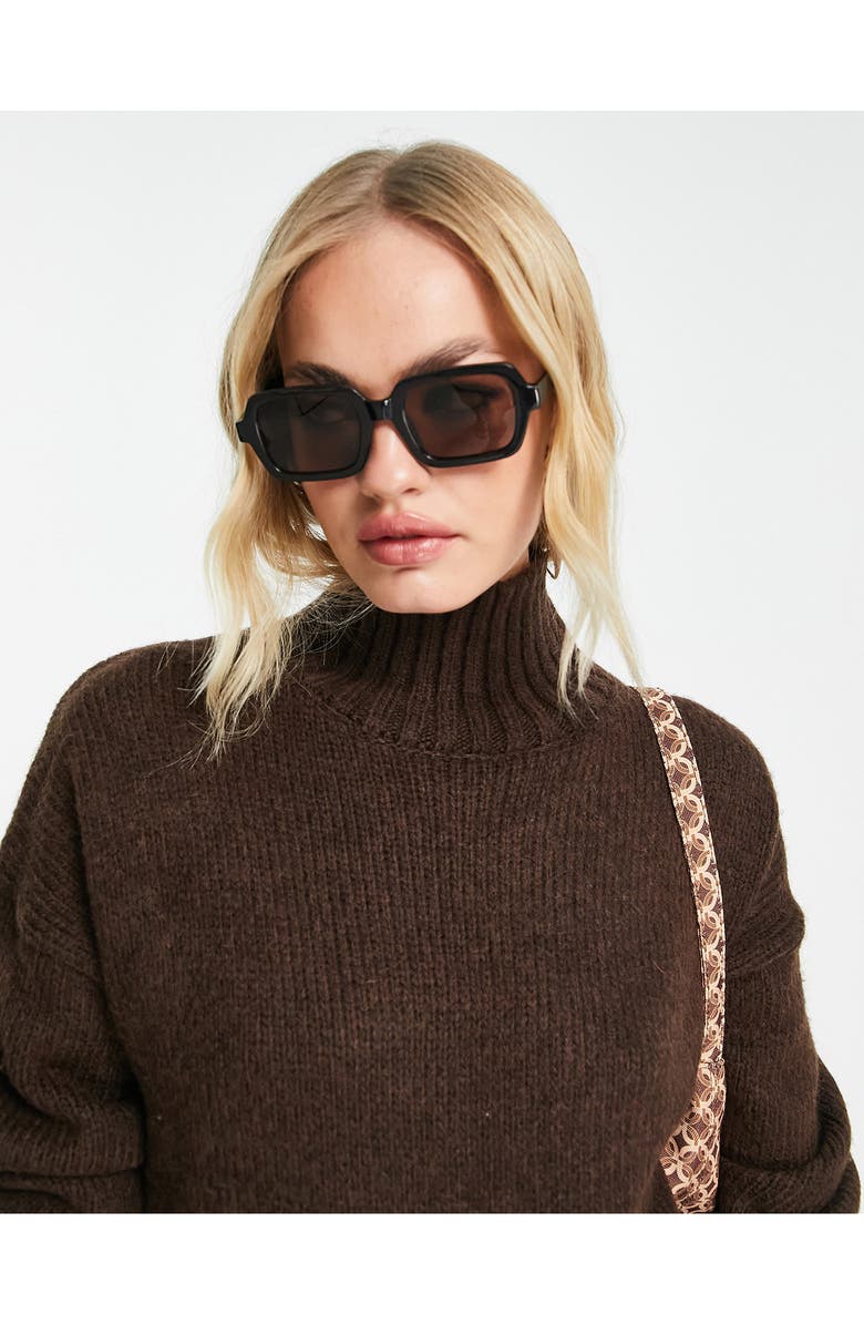 ASOS DESIGN Turtleneck Sweater, Alternate, color,