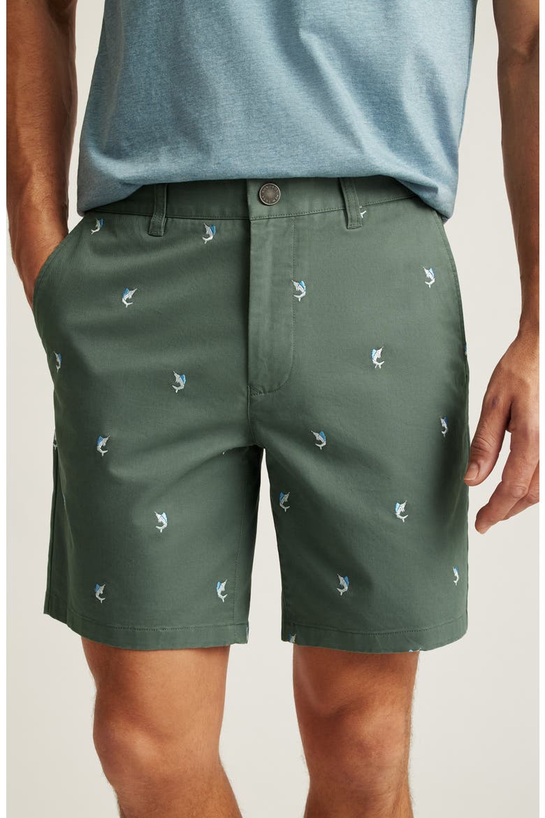 Riodered Chino Shorts, Main, color, GREEN
