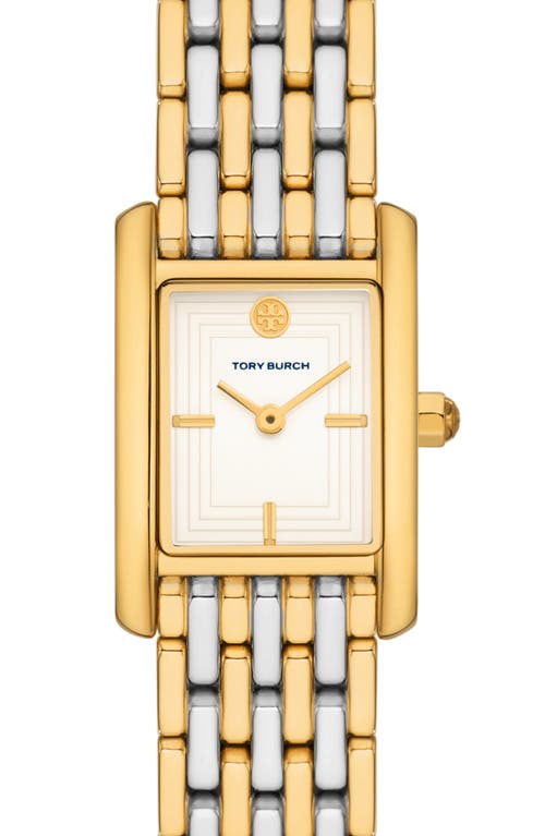 Tory Burch The Eleanor Two-hand Two-tone Stainless Steel Watch In Two-tone