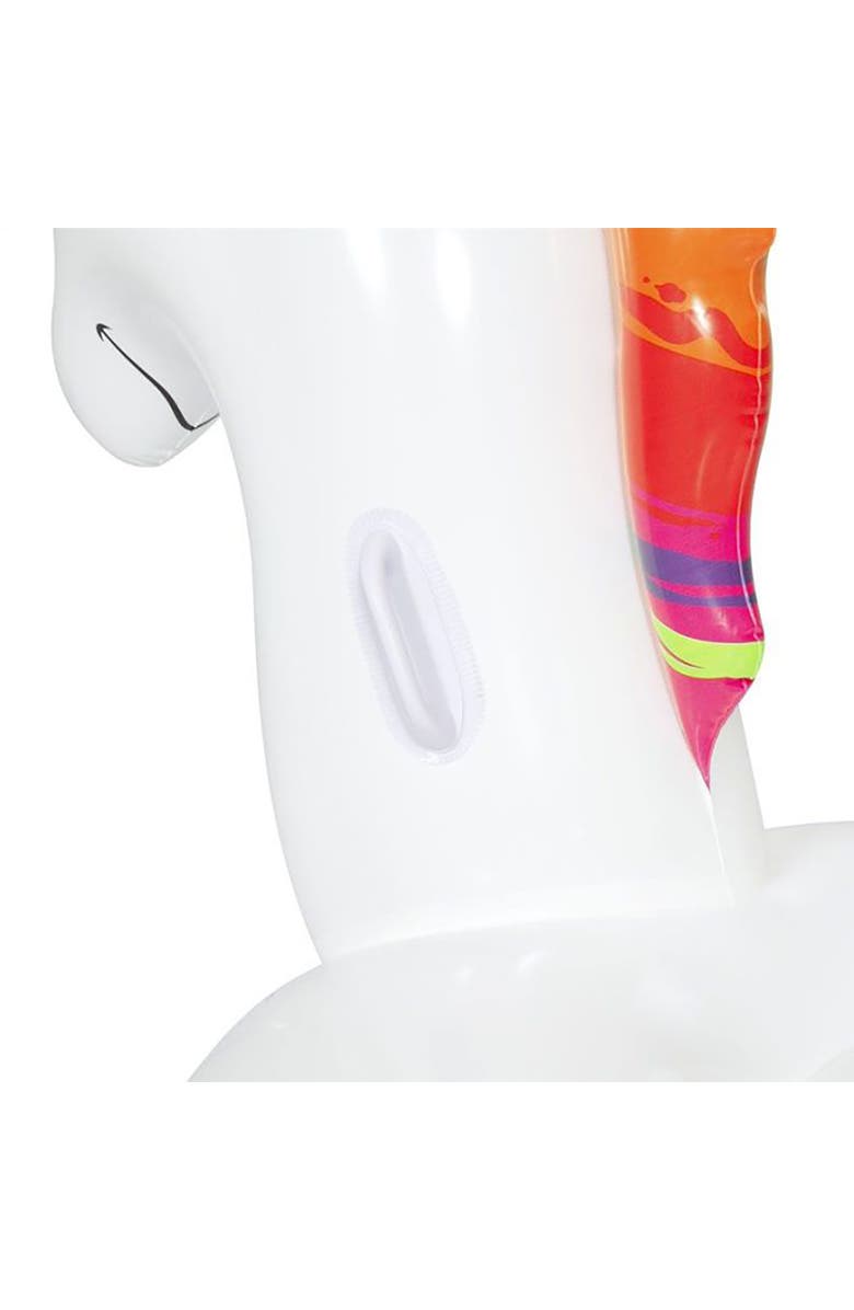H2OGO! Unicorn Inflatable Rideon, Alternate, color, Multicolored