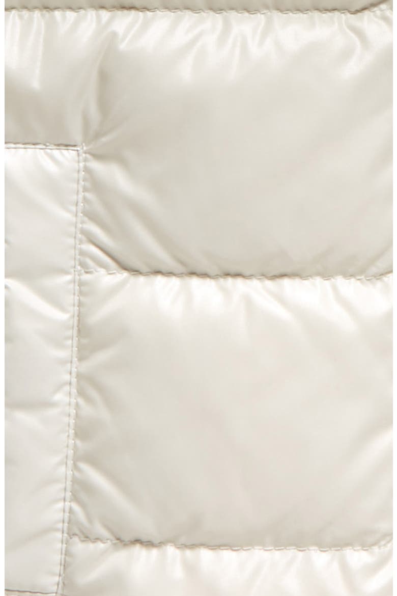 Kids' Peter Hooded Down Vest, Alternate, color, WHITE