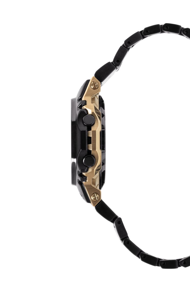 G-SHOCK Full Metal 5000 Series Solar Digital Bluetooth Bracelet Watch, 49.3mm × 43.6mm, Alternate, color, 