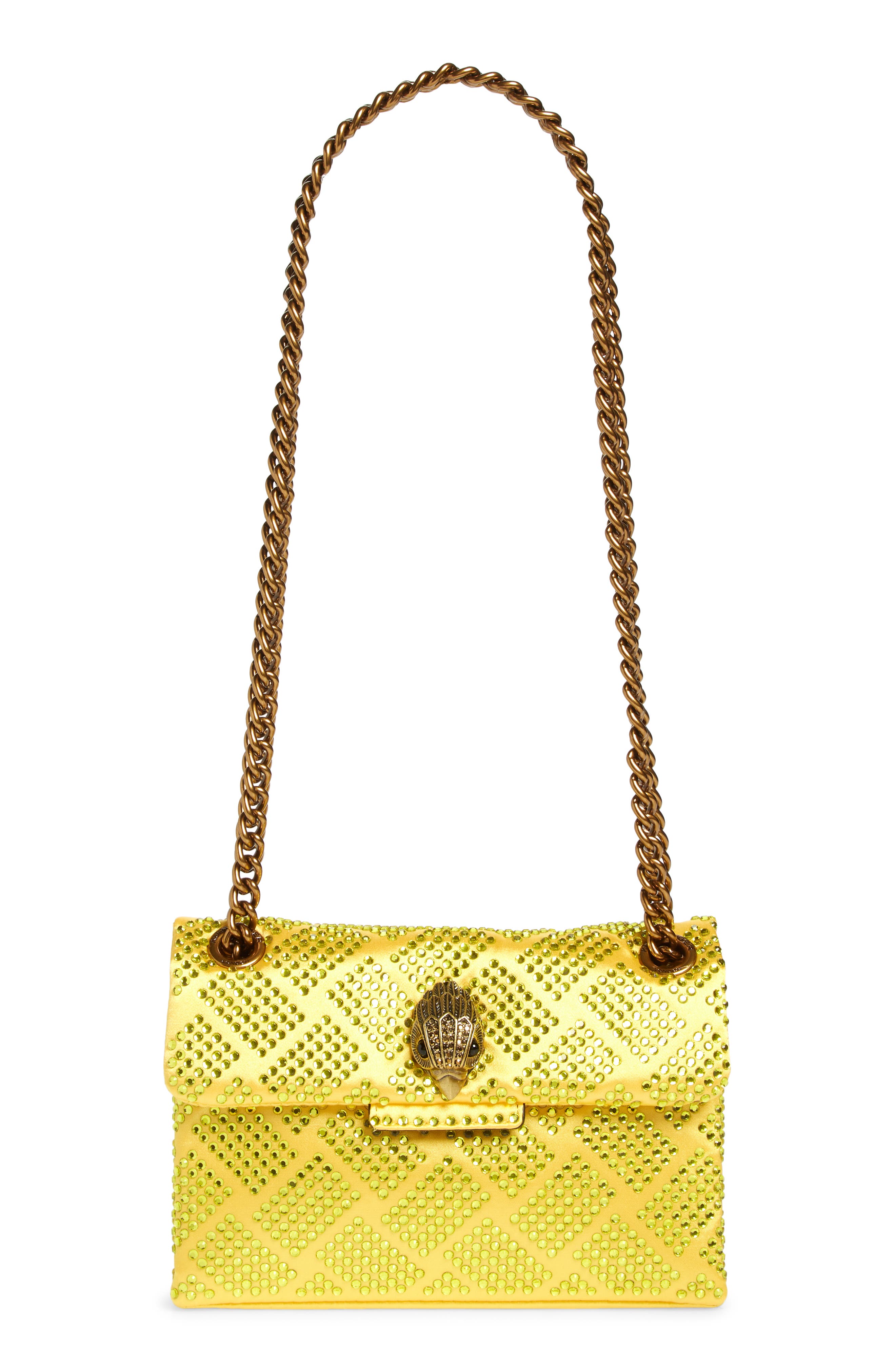 Kurt Geiger London Mini Kensington Embellished Crossbody Bag, Main, color, 