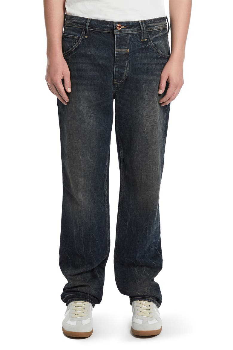 Straight Leg Jeans, Main, color, PRESCOTT