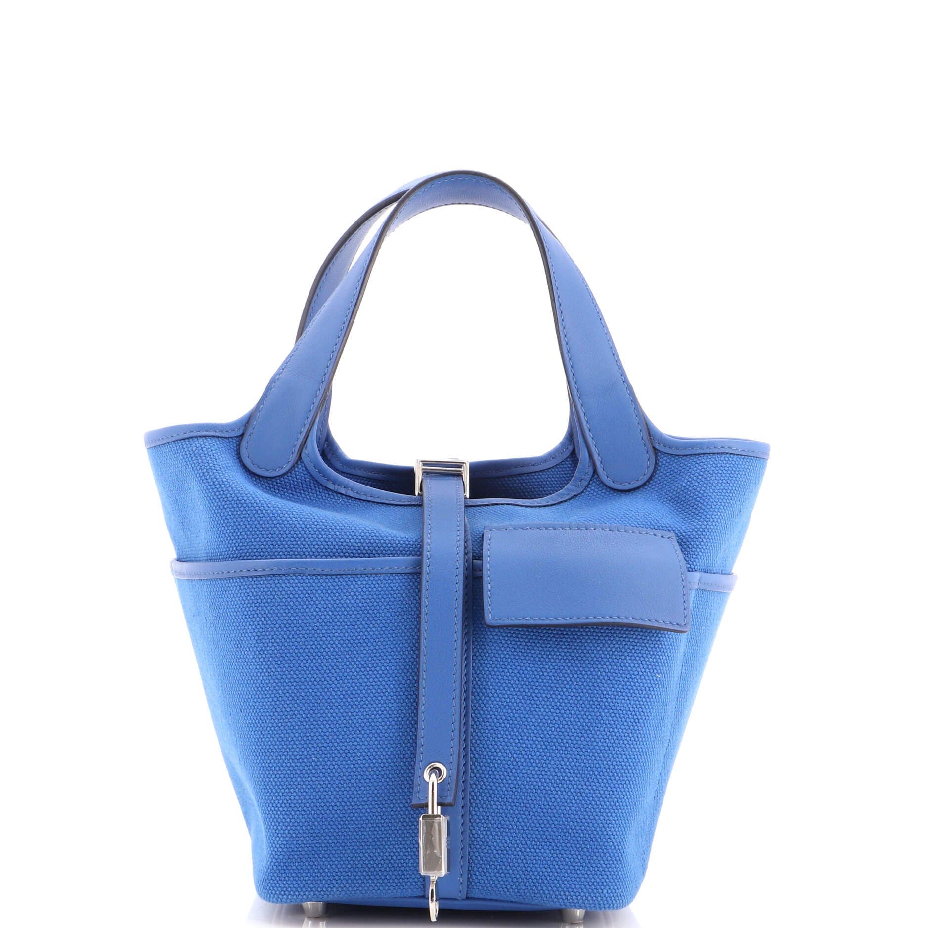 Cargo Picotin Lock Bag Canvas and Swift PM, Main, color, Blue