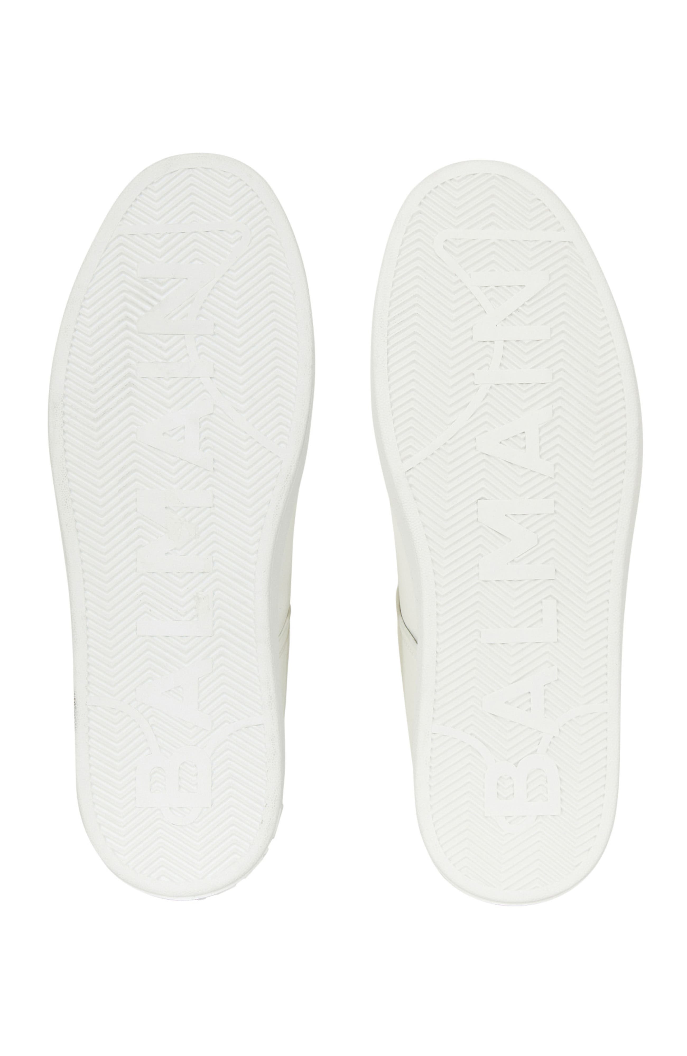 Balmain B-Court Calfksin Trainers, Alternate, color, White