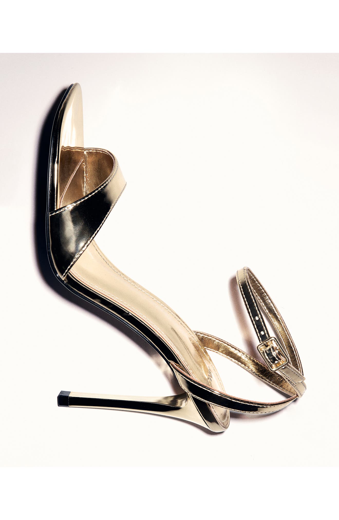 MANGO Ankle Strap Sandal, Alternate, color, 