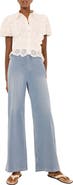 MINT VELVET Stretch Denim Wide Leg Travel Jeans