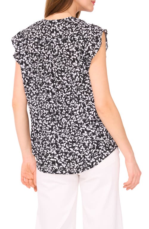 VINCE CAMUTO VINCE CAMUTO FLUTTER SLEEVE TOP