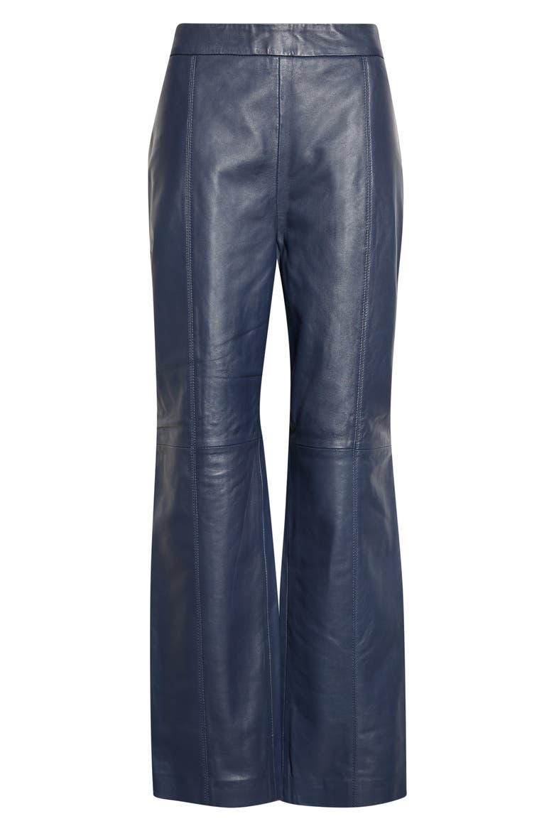 Leather Trousers, Main, color, MIDNIGHT