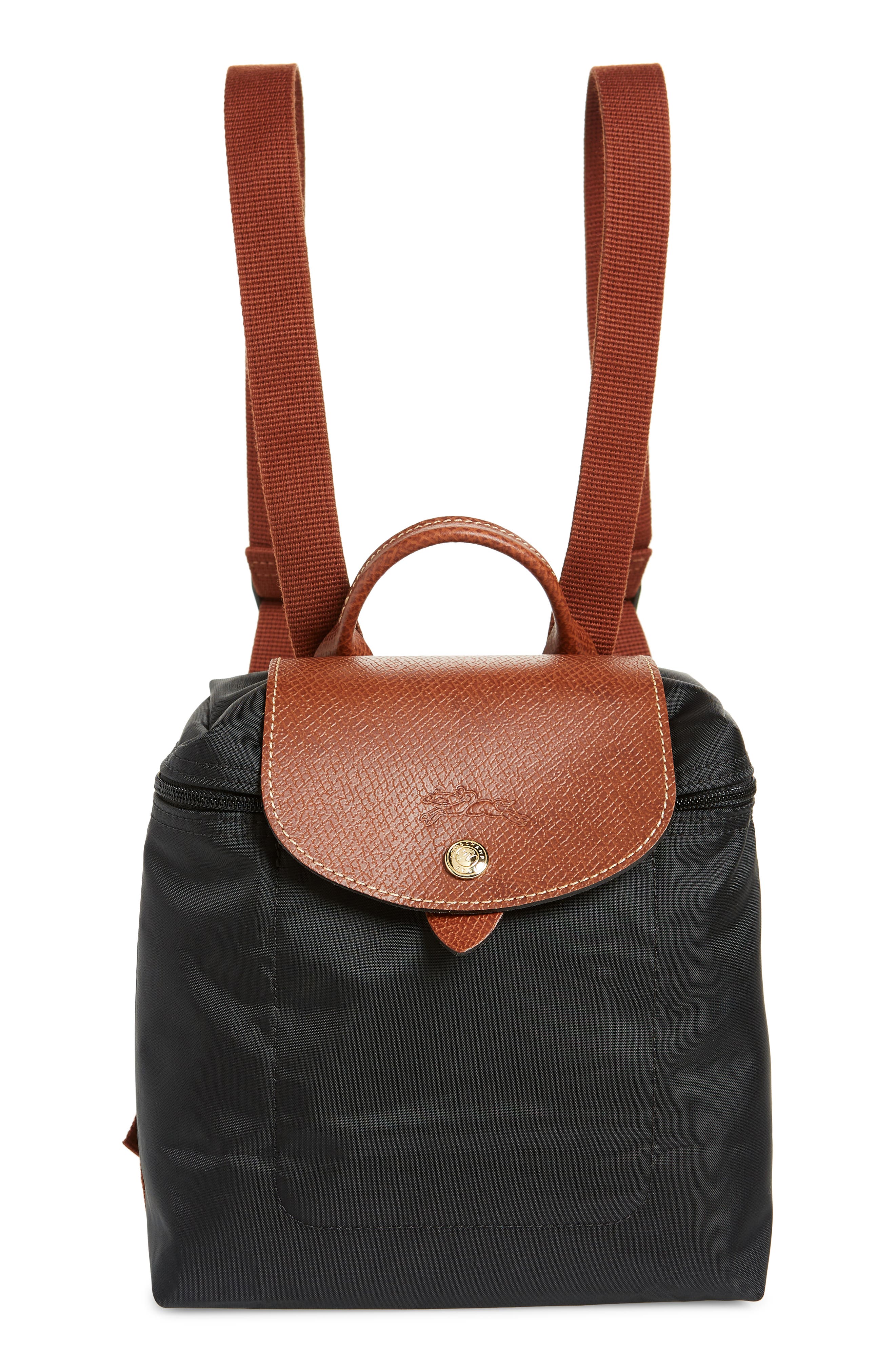 Longchamp Mini Le Pliage Canvas Backpack, Main, color, 