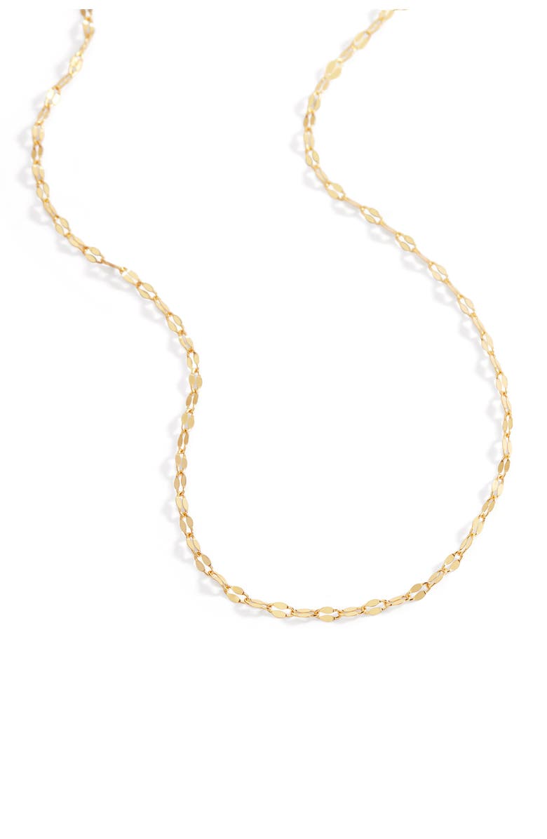 Mint & Lily Petal Chain Necklace, Main, color, 18K Gold Over Sterling Silver