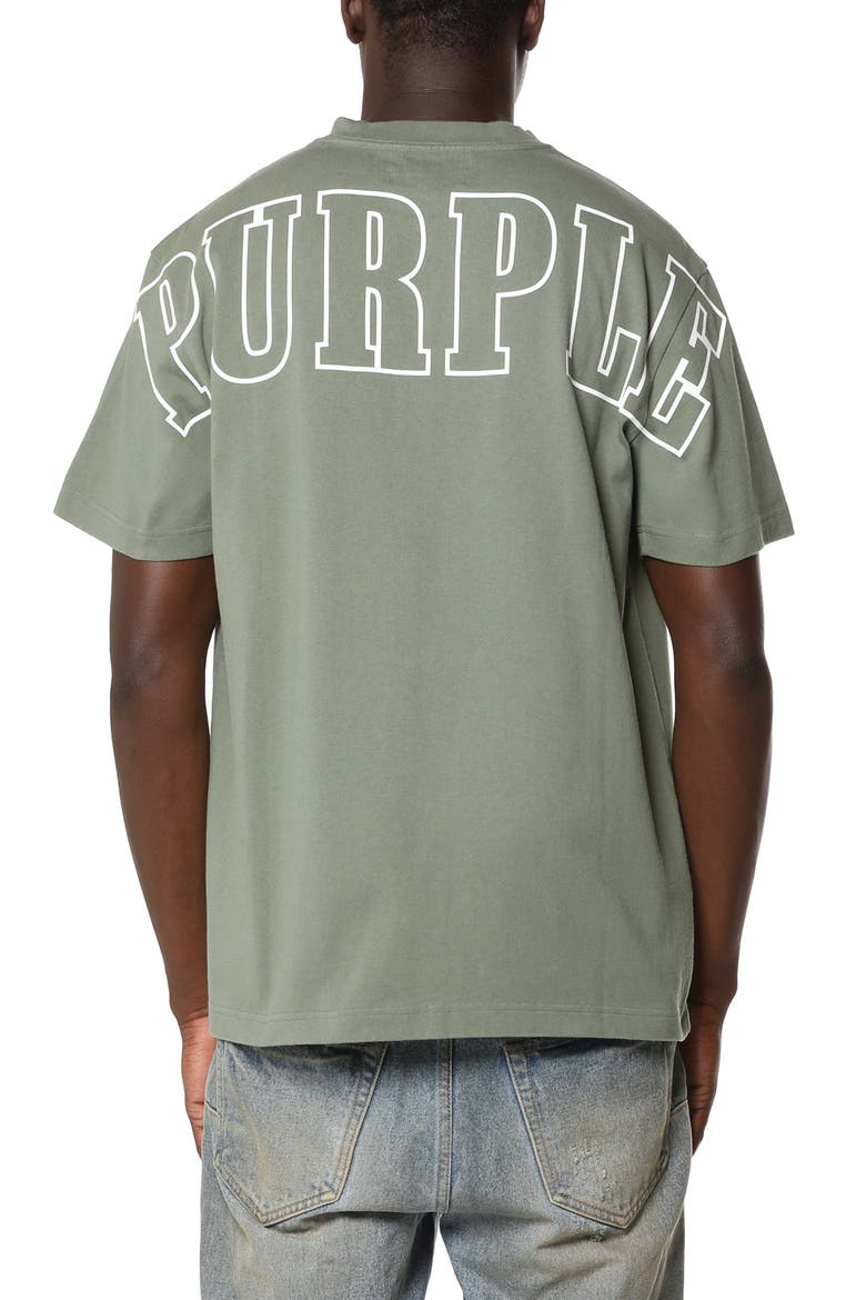 Heavyweight Jersey Graphic T-Shirt, Alternate, color, GREEN