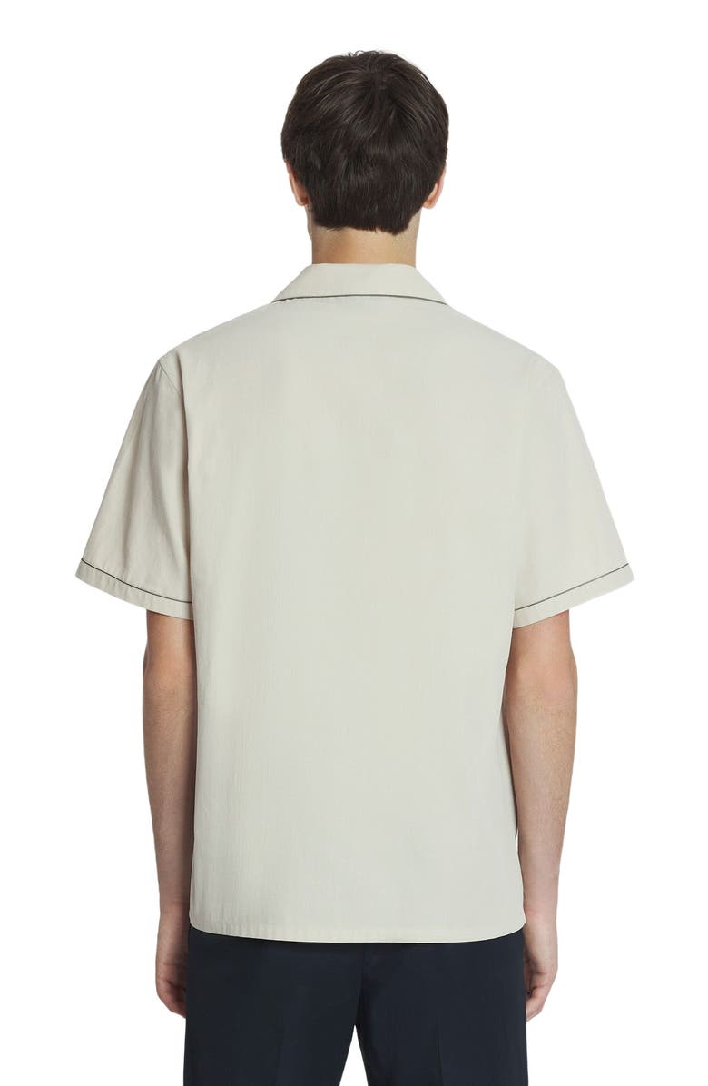 Lanvin FLUID COTTON BOWLING SHIRT, Alternate, color, 