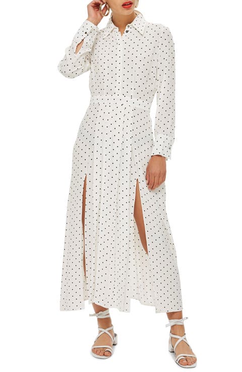 Dot Print Dress