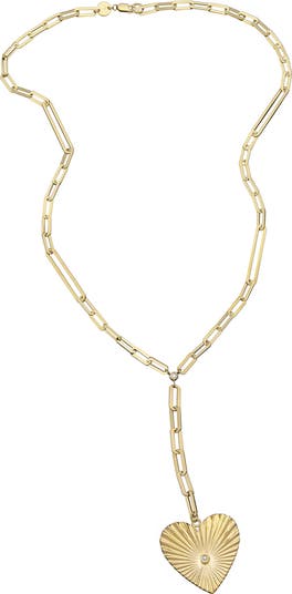 Sheldon Diamond Pendant Y Necklace